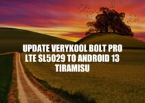 How to Update Verykool Bolt Pro LTE SL5029 to Android 13 Tiramisu