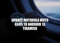Motorola Moto G60s Android 13 Tiramisu Update Guide.