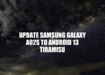 Update Samsung Galaxy A02s to Android 13: A Comprehensive Guide