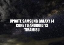 Update Samsung Galaxy J4 Core to Android 13: A Step-by-Step Guide