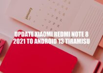 Update Xiaomi Redmi Note 8 to Android 13 Tiramisu: Guide and Benefits