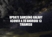 Update Your Samsung Galaxy Xcover 4 to Android 13 Tiramisu
