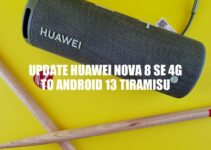 Updating Huawei Nova 8 SE 4G to Android 13 Tiramisu: A Comprehensive Guide