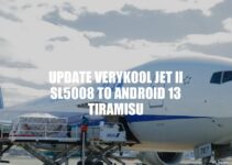 Updating Verykool Jet II SL5008 to Android 13 Tiramisu: A Step-by-Step Guide