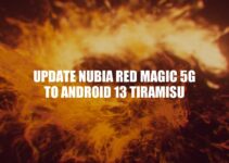 Updating the nubia Red Magic 5G to Android 13 Tiramisu: How-To Guide
