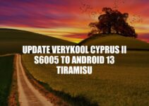 Upgrade Verykool Cyprus II s6005 to Android 13 Tiramisu: Step-by-Step Guide