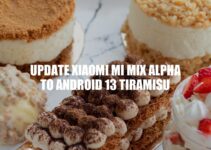 Xiaomi Mi Mix Alpha Upgrade: Update to Android 13 Tiramisu for Enhanced Performance