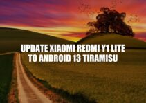 Xiaomi Redmi Y1 Lite: Upgrading to Android 13 Tiramisu