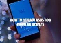DIY Guide: How to Replace Asus ROG Phone 6D Display Screen