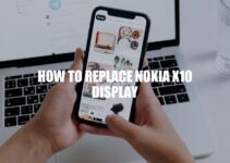 DIY Guide: How to Replace Nokia X10 Display