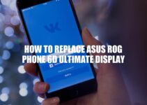 How to Replace Asus ROG Phone 6D Ultimate Display: A DIY guide