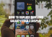 How to Replace Samsung Galaxy Z Fold 3 Display: A Step-by-Step Guide