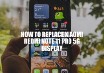 How to Replace Xiaomi Redmi Note 11 Pro 5G Display: A Step-by-Step Guide