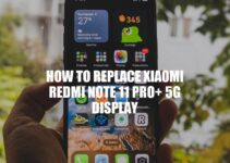 How to Replace Xiaomi Redmi Note 11 Pro+ 5G Display: Step-by-Step Guide.