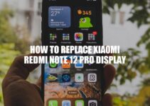 How to Replace Xiaomi Redmi Note 12 Pro Display: A Step-by-Step Guide