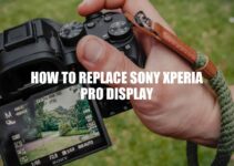 How to Replace Your Sony Xperia PRO Display: A Step-by-Step Guide