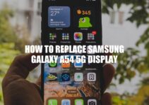 Samsung Galaxy A54 5G Screen Replacement Guide.