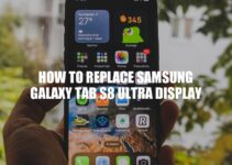 Samsung Galaxy Tab S8 Ultra Display Replacement Guide