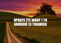 Update Your ZTE Warp 7 to Android 13 Tiramisu: Step-by-Step Guide